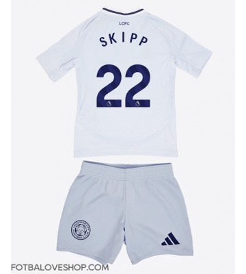 Leicester City Oliver Skipp #22 Dětské Alternativní Dres 2024-25 Krátký Rukáv (+ trenýrky)